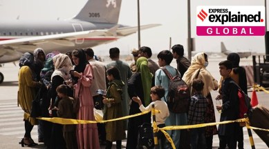 Afghan refugees, afghanistan crisis, afghanistan, Taliban, Taliban Afghanistan takeover, kabul, India, US, indian express, indian express explained