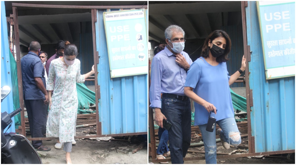 Alia Bhatt, Neetu Kapoor inspect Ranbir Kapoor's new home. See ...