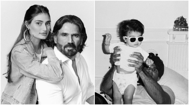 Suniled Shetty celebrated his 60th birthday on August 11. (Photos: Athiya Shetty/Instagram)