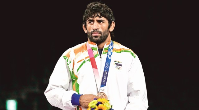 Defeated Kazakh wrestler in freestyle 65 kg category. (Photo: AP)