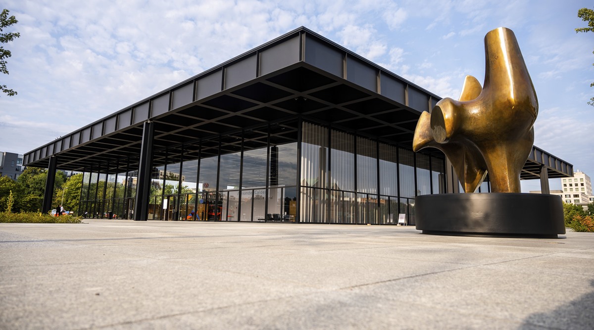 Neue Nationalgalerie, Neue Nationalgalerie reopens, Neue Nationalgalerie Berlin