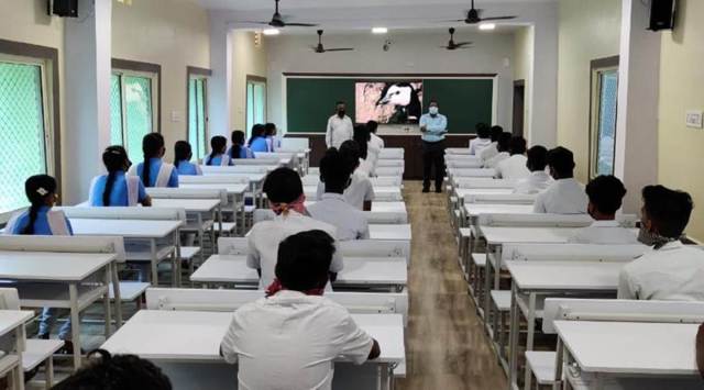 Campaign connects 33,000 schools. Karadakna High School in Ganjam among those to have seen a transformation. (Express   Photo)