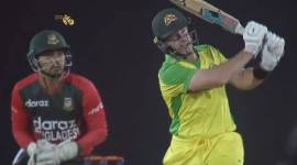 Dan Christian, Dan Christian 5 sixes, Dan Christian vs Shakib Al Hasan, Bangladesh vs Australia 4th T20I, Mitchell Swepson