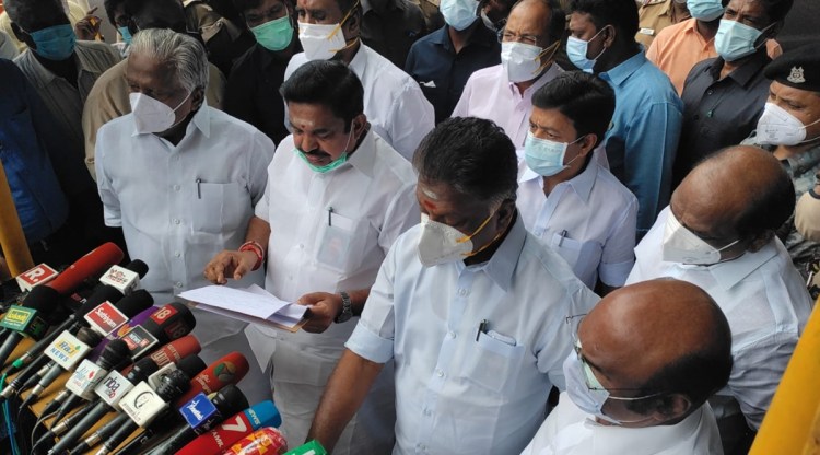 Edappadi K Palaniswami, O Panneerselvam
