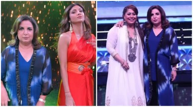 Farah Khan 'friends reunion' with Shilpa Shetty, Geeta Kapur on Super Dancer 4 sets watch video
