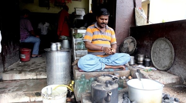 Banaras, Assi ghat, indian express