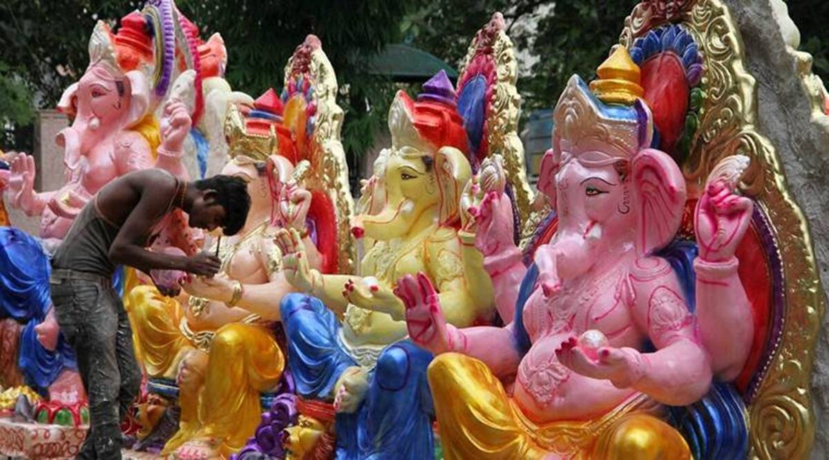 Local resident Kishor Rana said, “Last year, due to the Covid pandemic, we did not have a Lord Ganesha procession. At present, the number of Covid cases has dropped and the situation is under control." (File)