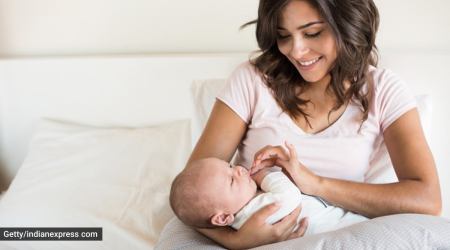 breastfeeding and weight reduction, Breastfed babies and the risk of obesity, breastfeeding, advantages of breastfeeding, parenting, indian express news