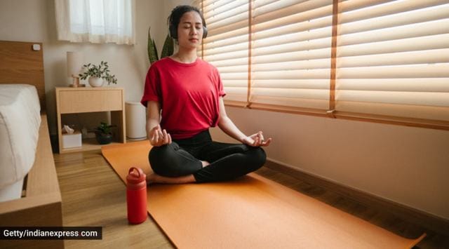 meditation, meditation at home, how to meditate at home, steps to meditate at home, meditation for beginners, making a meditation corner at home, home decor, home decor for meditation, indian express news