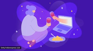 virtual relationships, virtual dates, online dating, physical date, dating in pandemic, love in pandemic, relationships in pandemic, survey, indian express news