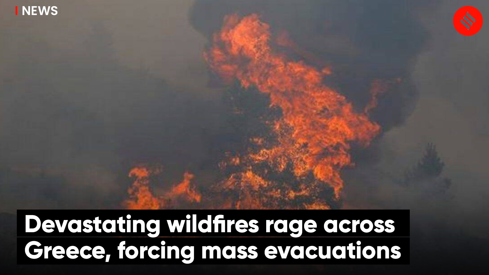 Devastating wildfires rage across greece forcing mass evacuations-The