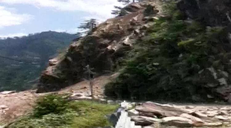 The bus was on its way from Reckong Peo in Kinnaur to Shimla (ANI) 