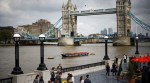 London Tower Bridge, London Tower Bridge stuck, River Thames, London police, indian express, indian express news, Indian express