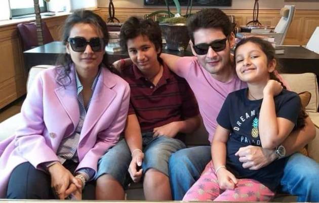 mahesh babu family