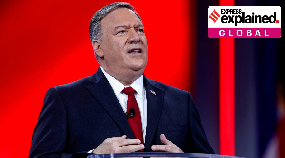 FILE PHOTO: Former U.S. Secretary of State Mike Pompeo speaks at the Conservative Political Action Conference (CPAC) in Orlando, Florida, U.S. February 27, 2021. (REUTERS Photo/File)