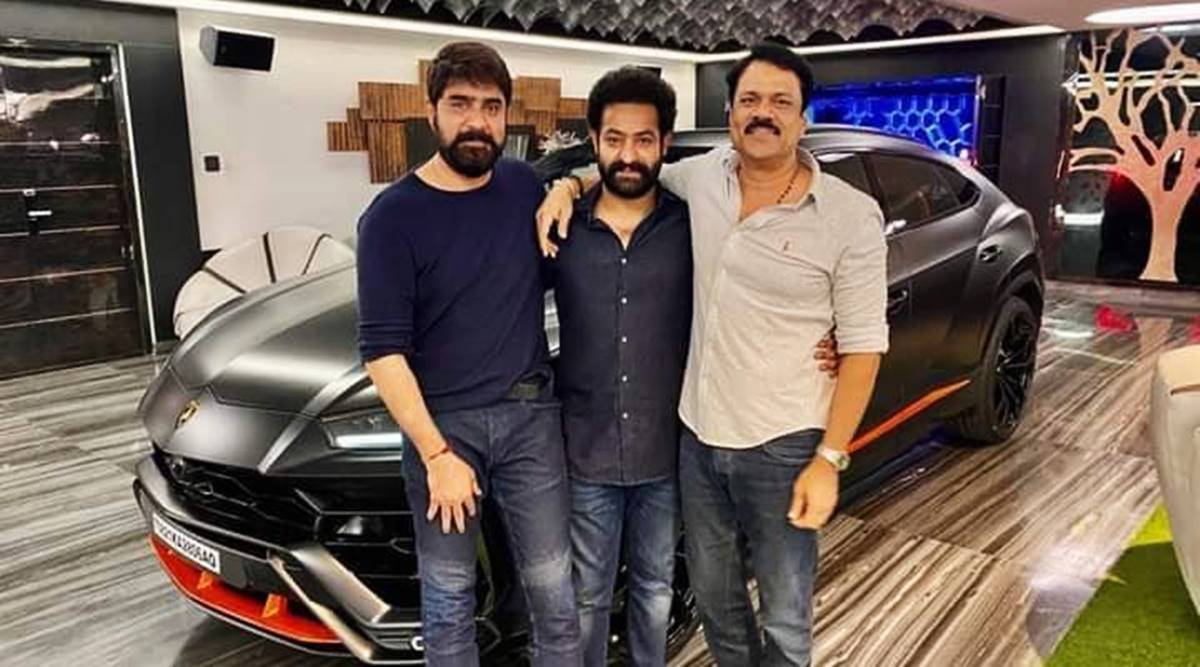 Jr NTR becomes first Indian to own Lamborghini Urus Graphite Capsule, check  out actor's viral photo | Entertainment News,The Indian Express