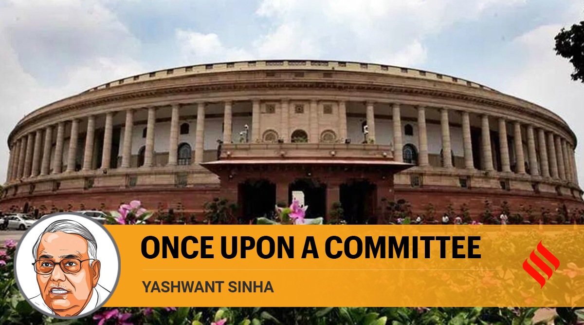 Yashwant Sinha Writes Standing Committees Must Not Be Hijacked By Politics