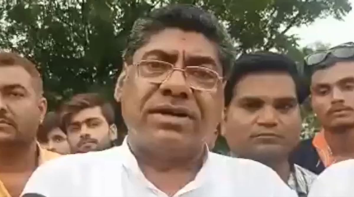 BJP leader Ramratan Payal. (Video screengrab)
