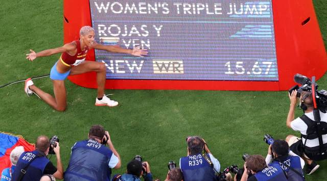 Yulimar Rojas, Yulimar Rojas olympic record, Yulimar Rojas triple jump olympic record, Yulimar Rojas record time