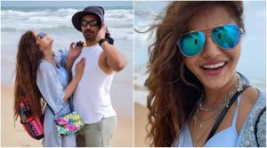 Inside Rubina Dilaik and Abhinav Shukla’s beach vacation