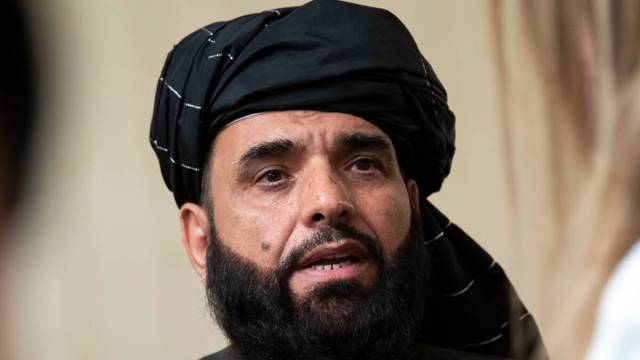 Suhail Shaheen spoke to the AP after the Taliban overran most of the country in a matter of days and pushed into the capital, Kabul. (AP)