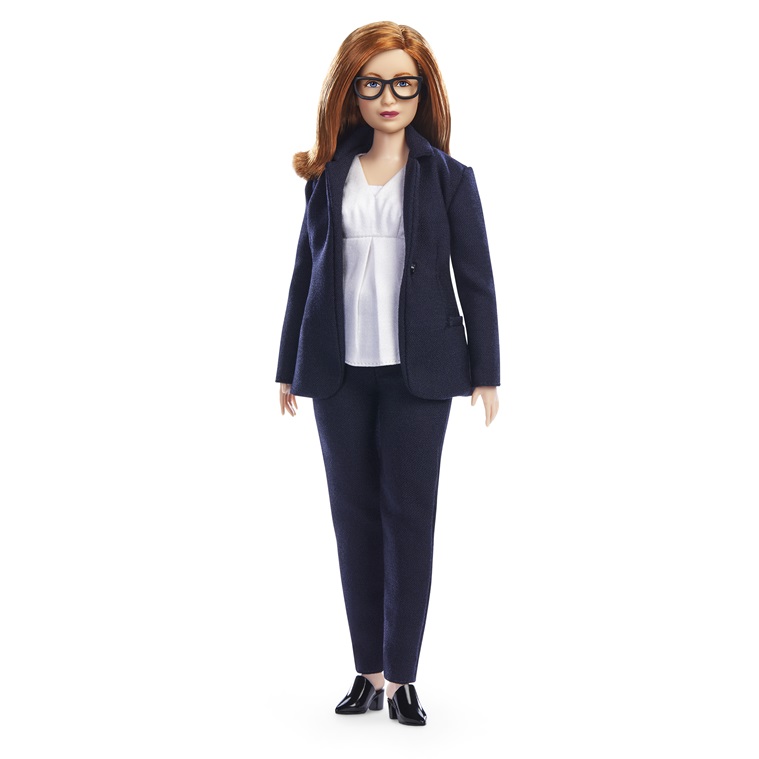 dr sarah gilbert barbie doll