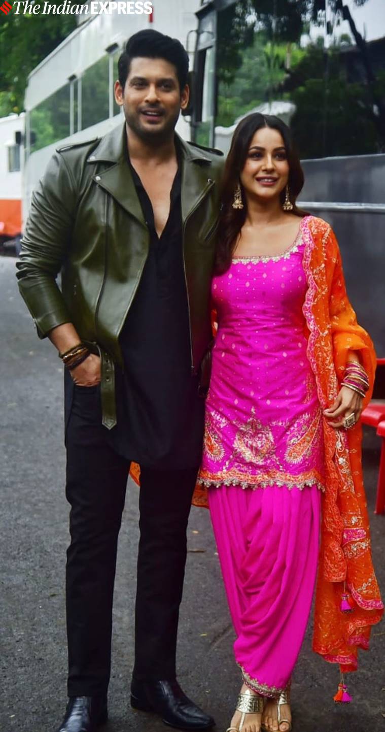 Sidharth Shukla with Shehnaaz Gill
