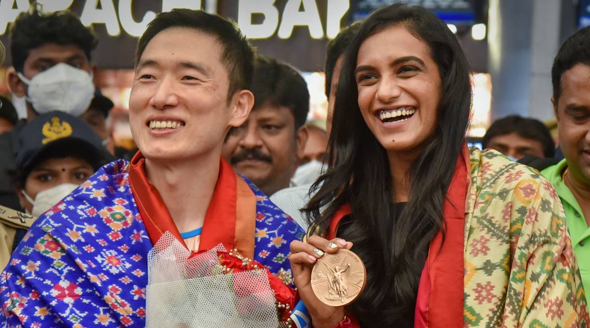 PV Sindhu, PV Sindhu bronze medal, PV Sindhu Hyderabad return, PV Sindhu Tokyo Olympics bronze