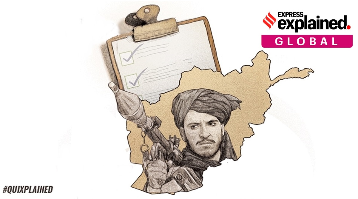 The Taliban returned to power in Kabul last weekend. (Illustration: Suvajit Dey)