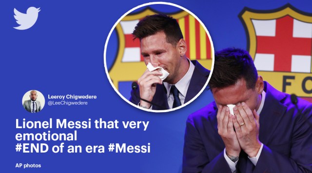 Messi made his first debut with Barcelona at age 13 in 2004. (AP Photos)