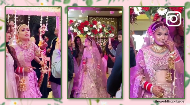 Bride, bride refuse enter, bride perfect song, bride not enter venue song not played, indian express trending, indian express