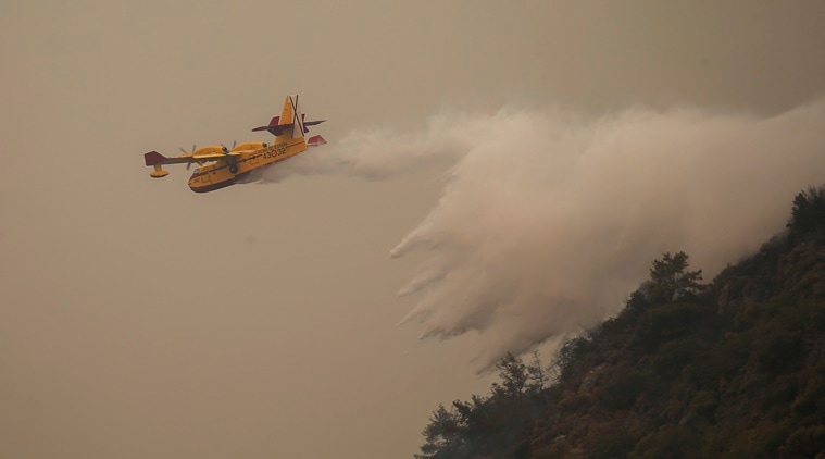 Incendio que alcanzó la central eléctrica de Turquía contenido, otros arden