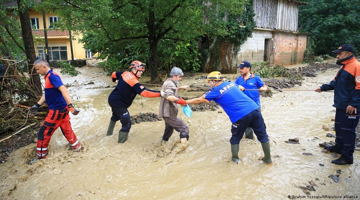 Turkey, turkey floods, floods, Black Sea, fires, Mugla, world news, indian express news, indian express, turkey news