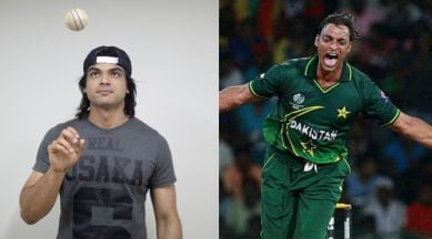 Neeraj Chopra and Shoaib Akhtar
