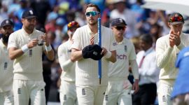 England's Ollie Robinson