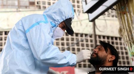 The health authorities had said that a total of 3159 samples were collected and the district had recorded a positivity rate of 21.9 percent.
