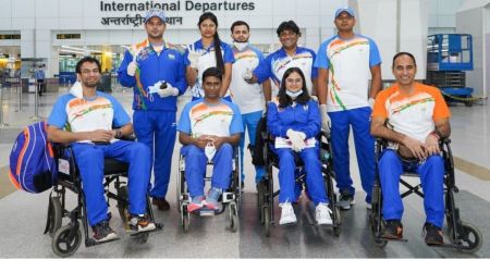 Indian contingent at Paralympics 2020