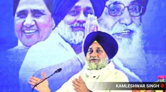 Sukhbir also asked the Chief Minister to share with Punjabis the details of how many crores of people’s hard earned money is  burnt away everyday through government advertisements. (Express Photo by Kamleshwar Singh/file)