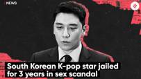 South Korean K-pop star Seungri jailed for 3 years in sex scandal