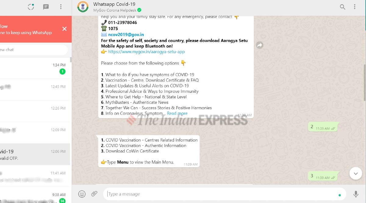 Whatsapp How To Download Covid 19 Vaccination Certificate On Whatsapp In Less Than 60 Seconds