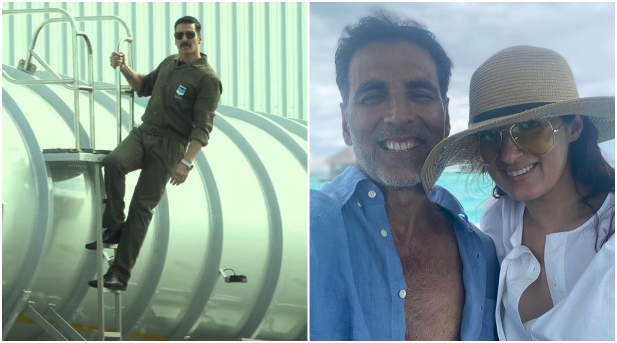 Stop doing these stunts': Twinkle Khanna tells husband Akshay Kumar as he  works extra hard to impress her | Entertainment News,The Indian Express