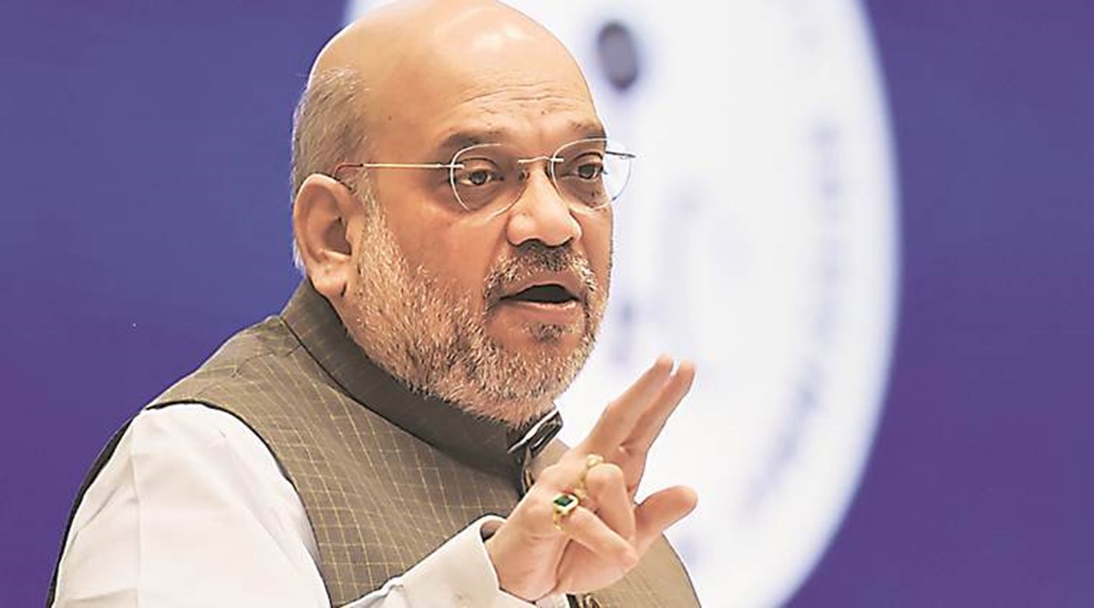 Amit Shah reviews security situation, development projects in J&K | India  News,The Indian Express