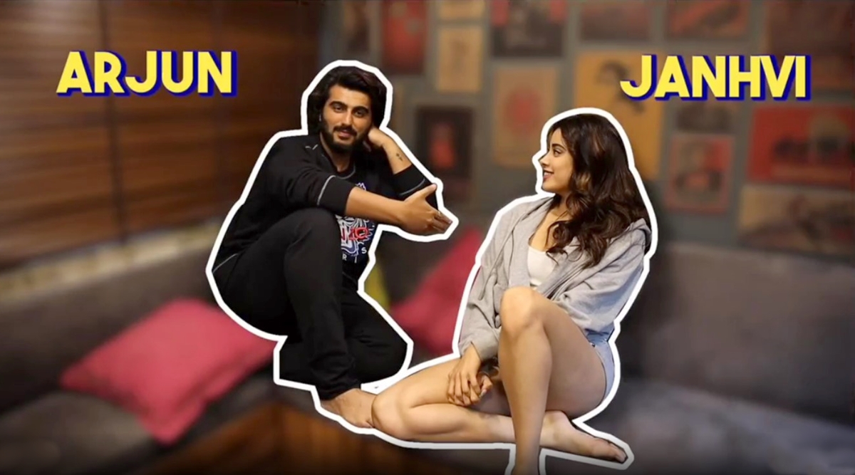 1200px x 667px - Arjun Kapoor says Janhvi Kapoor 'roams around with a suitcase, showers  anywhere'. Watch fun rapid fire | Bollywood News - The Indian Express
