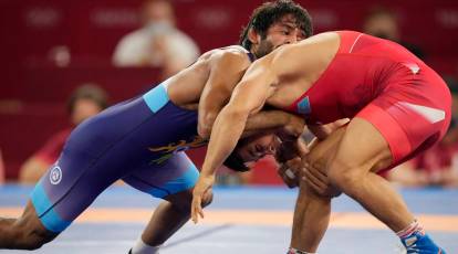 Bajrang Punia's wrestle mania  Olympics News - The Indian Express