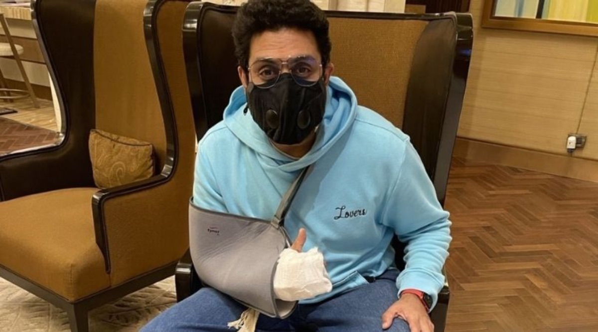 Abhishek Bachchan says he had a surgery after 'freak accident', shares  father Amitabh Bachchan's message. See photo | Entertainment News,The  Indian Express
