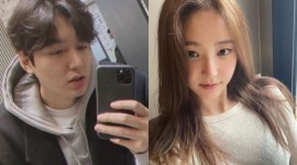 Lee Min-ho and Yeonwoo