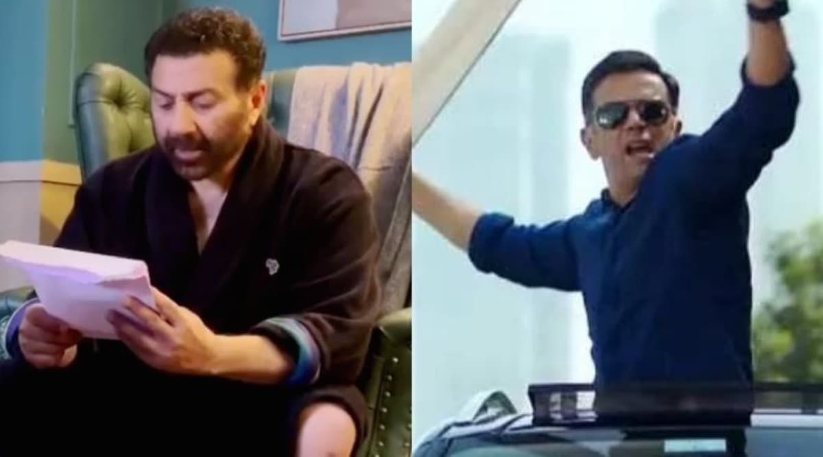 Sunny Deol recreates Tarikh Pe Tarikh dialogue, gives it Rahul Dravid's Indiranagar Ka Gunda spin. Watch | Entertainment News,The Indian Express Sunny Deol recreates Tarikh Pe Tarikh dialogue, gives it Rahul Dravid's Indiranagar Ka Gunda spin. Watch | Entertainment News,The Indian Express