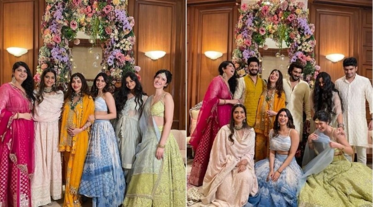 Arjun Kapoor, Sonam Kapoor make Antara Marwah’s baby shower picture