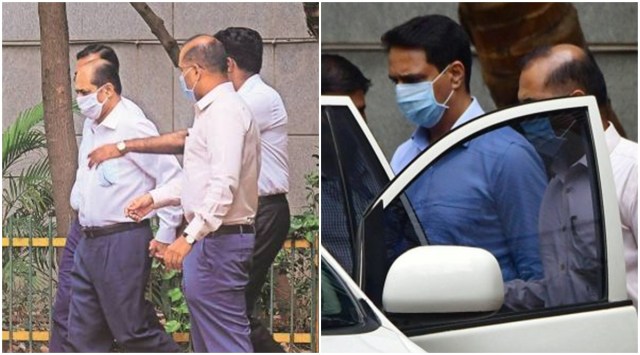 NIA had sought Waze’s custody for two days and Mane’s custody for five days | Express, PTI file photos