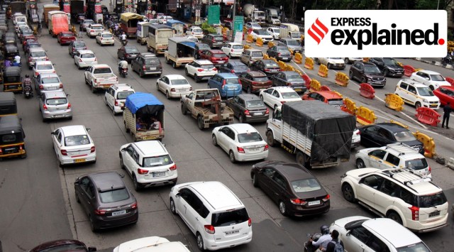 Vehicles registering under the BH system will be levied road tax for two years and in multiple of two thereafter, instead of the owner paying for the whole amount of 15 years’ worth of road tax up front. (Express File Photo by Deepak Joshi)